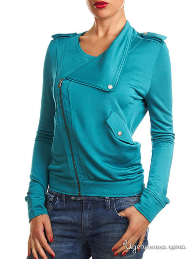 Спортивный жакет Diesel, цвет цвет бирюзовый