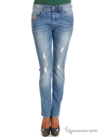 Джинсы Diesel, цвет цвет голубой