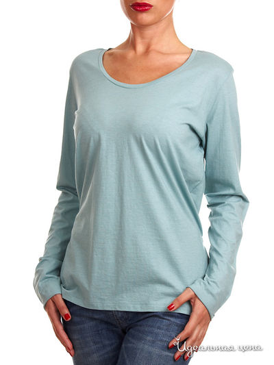 Лонгслив Diesel, цвет цвет голубой