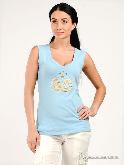 Туника yes!mis, цвет цвет голубой