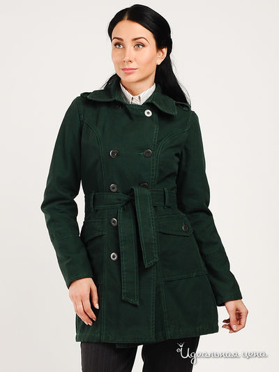 Тренч Eighth Sin, цвет цвет зеленый