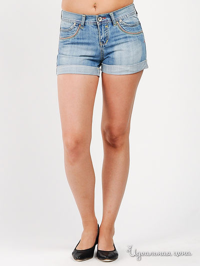 Шорты yes!mis, цвет цвет светло-голубой