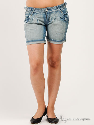 Шорты yes!mis, цвет цвет светло-голубой