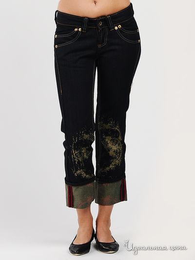 Бриджи yes!mis, цвет цвет темно-синий