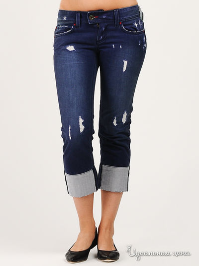 Бриджи Eighth Sin, цвет цвет синий