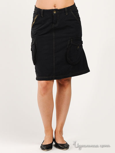 Юбка yes!mis, цвет цвет черный