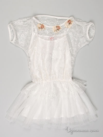 Платье Coco&Wawa, цвет цвет белый