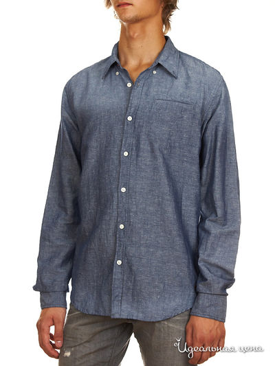 Сорочка SCOTCH&SODA, цвет цвет сине-серый