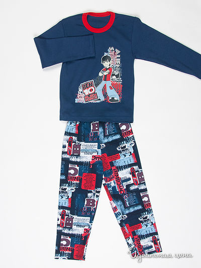 Пижама Figaro, цвет цвет синий