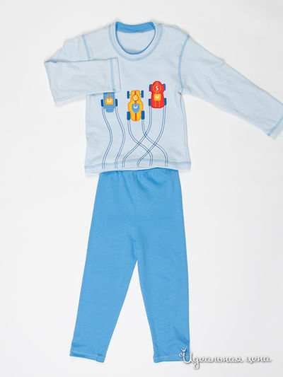 Пижама Figaro, цвет цвет голубой