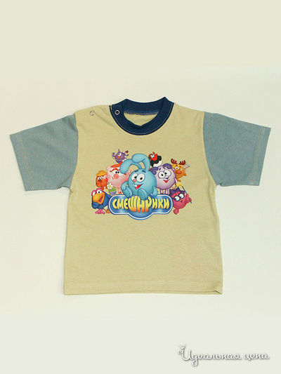 Футболка Figaro, цвет цвет бежевый