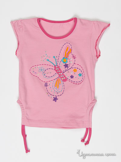 Футболка Figaro, цвет цвет розовый