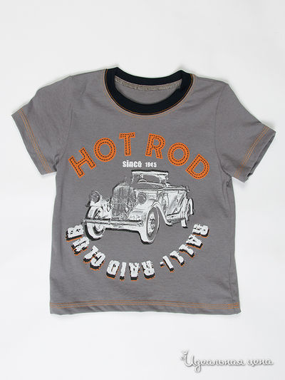 Футболка Figaro, цвет цвет темно-серый