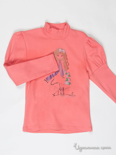 Водолазка Figaro, цвет цвет коралловый