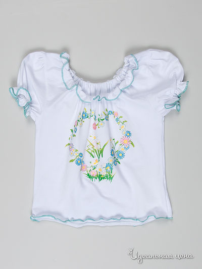 Футболка Figaro, цвет цвет белый