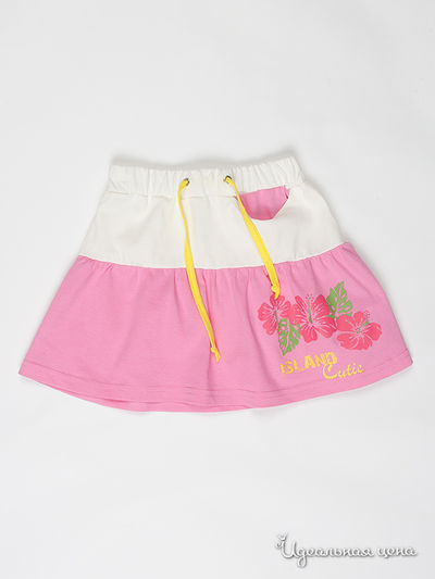 Юбка Figaro, цвет цвет белый / розовый