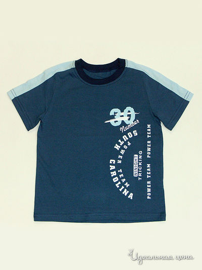 Футболка Figaro, цвет цвет синий