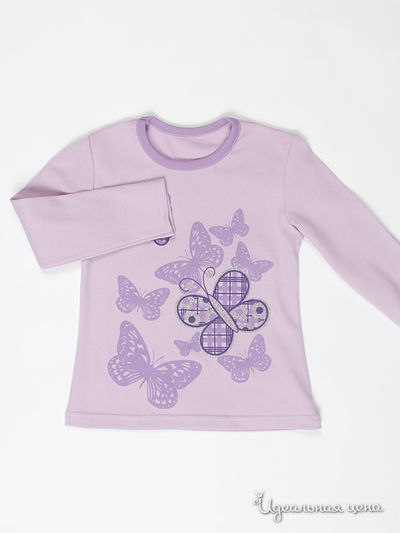 Лонгслив Figaro, цвет цвет сиреневый
