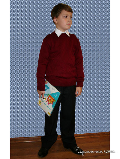 Джемпер Figaro, цвет цвет бордовый