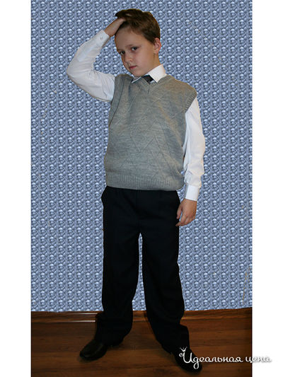 Жилет Figaro, цвет цвет серый