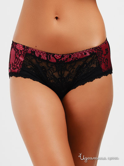 Трусы Dea Fiori, цвет цвет черный / фуксия