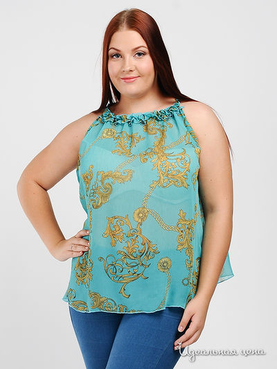 Топ Lissa, цвет цвет бирюзовый