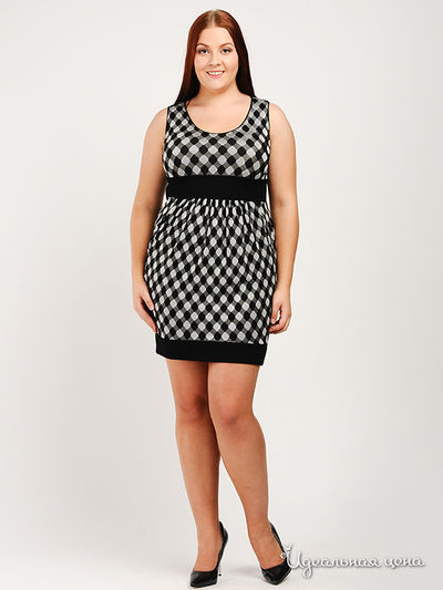 Платье Top Design, цвет цвет серый