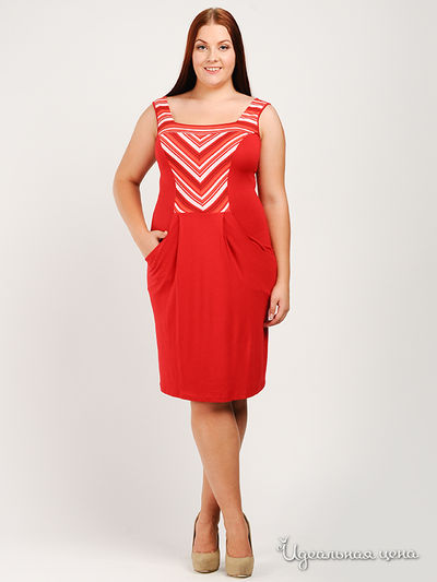 Платье Top Design, цвет цвет красный
