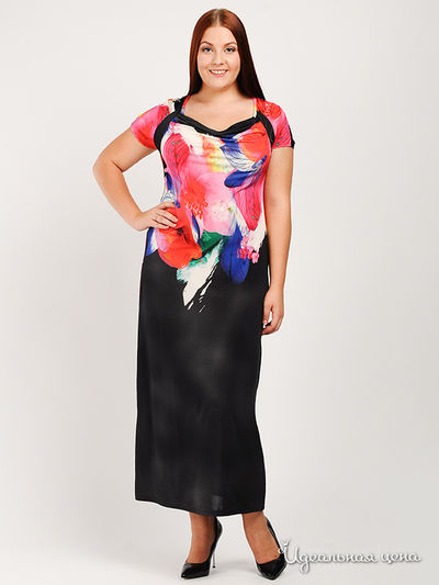 Платье Top Design, цвет цвет серый