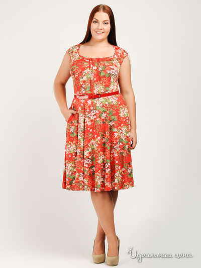 Платье Top Design, цвет цвет красный