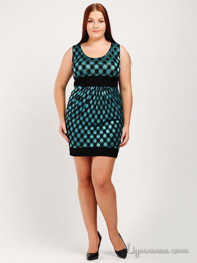 Платье Top Design, цвет цвет голубой