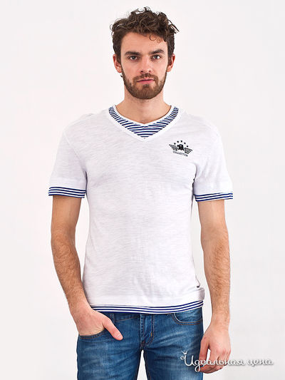 Футболка Liberavita, цвет цвет белый / полоска