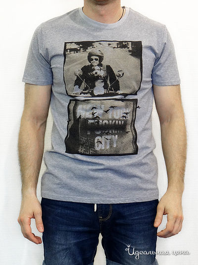 Футболка Liberavita, цвет цвет серый