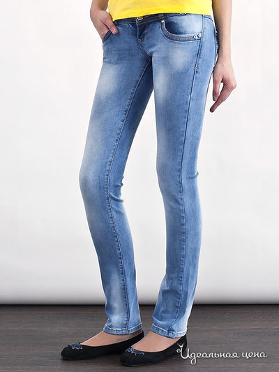 Джинсы Liberavita, цвет цвет голубой