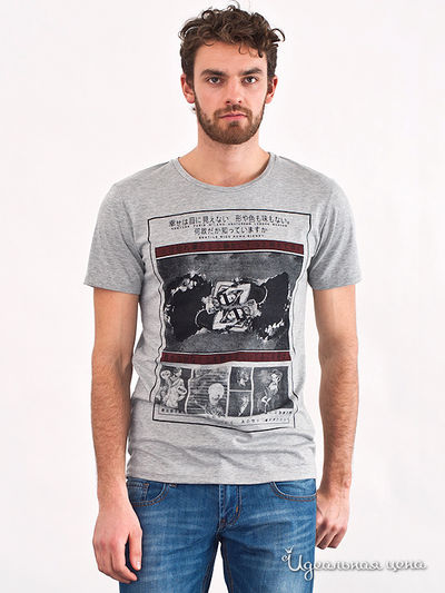 Футболка Liberavita, цвет цвет серый