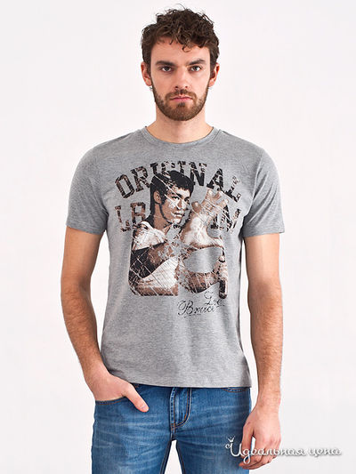 Футболка Liberavita, цвет цвет серый