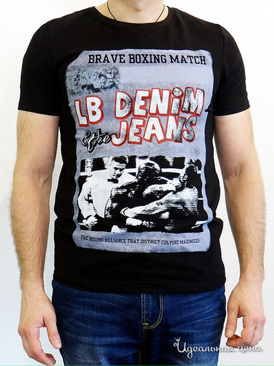 Футболка Liberavita, цвет цвет чёрный