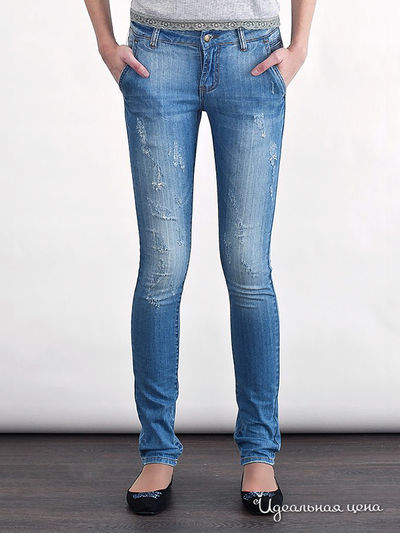 Джинсы Liberavita, цвет цвет синий