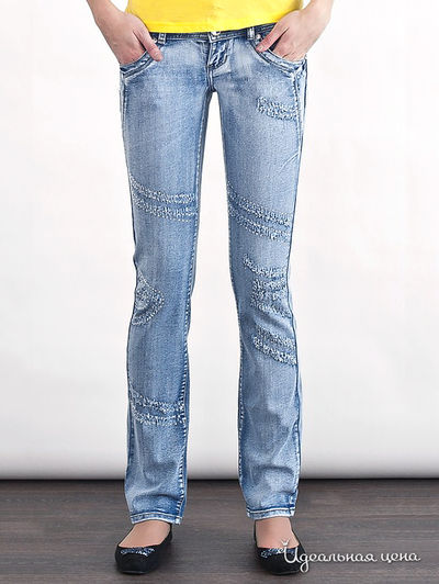 Джинсы Liberavita, цвет цвет голубой