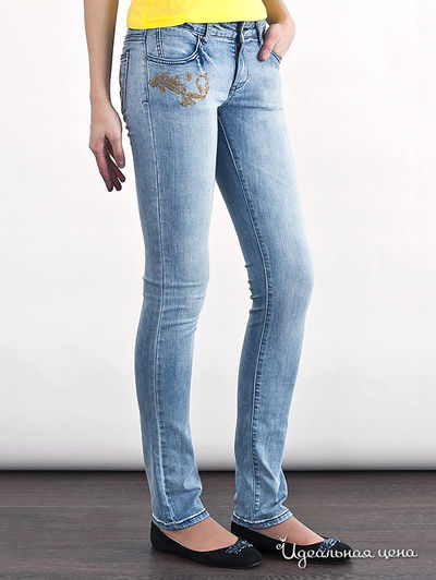 Джинсы Liberavita, цвет цвет голубой