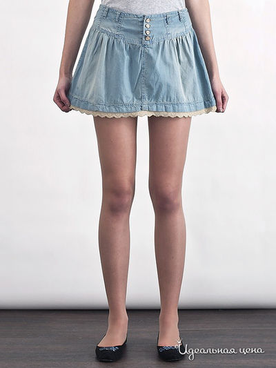 Юбка Liberavita, цвет цвет голубой