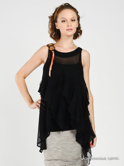 Туника Didier Parakian, цвет цвет черный