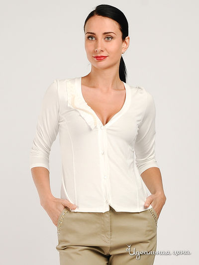 Блуза Evalinka, цвет цвет белый