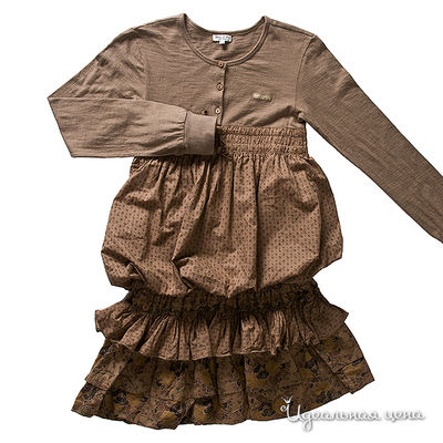 Платье Eliane et Lena, цвет цвет бежевый / желтый