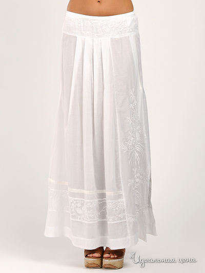 Юбка Guess, цвет цвет белый