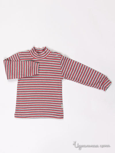 Водолазка Бемби, цвет цвет серый / красный