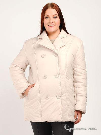 Полупальто Gabriela, цвет цвет молочно-бежевый