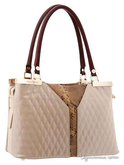 Сумка Fabrizio Poker, цвет цвет бежевый