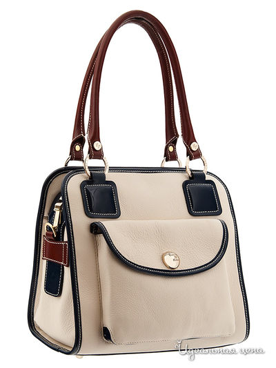 Сумка Fabrizio Poker, цвет цвет бежевый