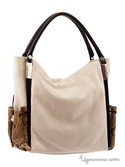 Сумка Fabrizio Poker, цвет цвет бежевый